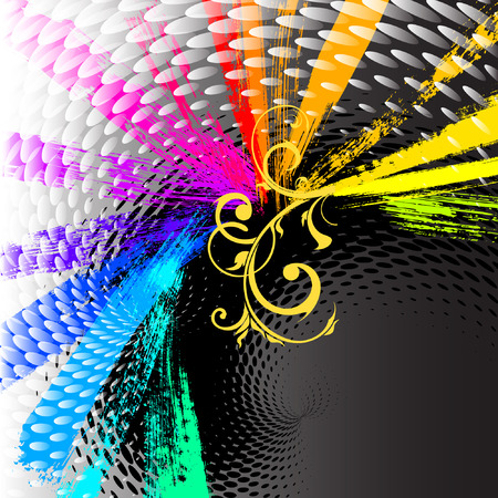 abstract background のイラスト素材