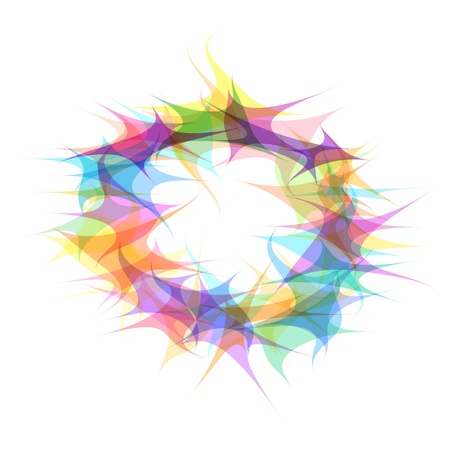 colorful frame, vector, EPS 10 with transparencyのイラスト素材