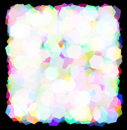 holidays frame with magic lightのイラスト素材