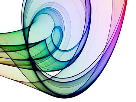 beautiful abstract fantasy composition with blur effect