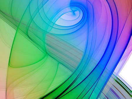 beautiful abstract fantasy composition with blur effect