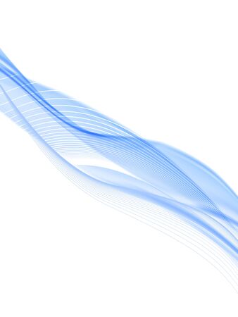 Vector wavy and curve line with transparency. Abstract composition with curve lines. Blurred lines with copy space. Place for text. Border linesのイラスト素材