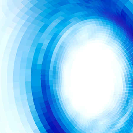abstract vortex, vector op art, gradient effect without gradientのイラスト素材