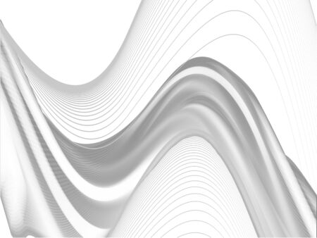 Abstract composition with blurred lines.のイラスト素材