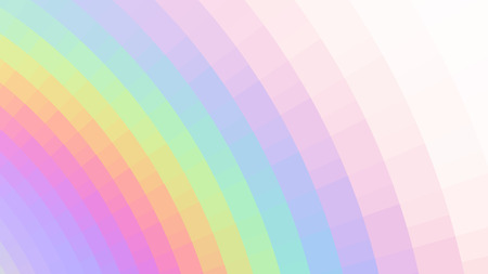 Abstract holographic colors composition with squares. Optical illusion of blur effect. Place for text. Vector EPS10 background for presentation, flyer, poster. Digitally wallpaper.のイラスト素材