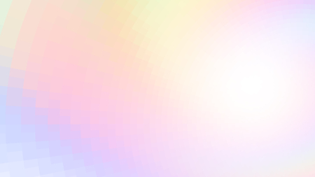 Abstract holographic colors composition with squares. Optical illusion of blur effect. Place for text. Vector EPS10 background for presentation, flyer, poster. Digitally wallpaper. 16 : 9のイラスト素材
