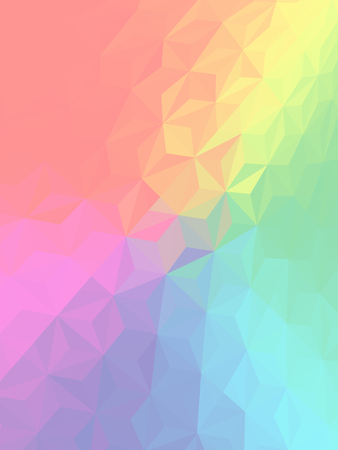 Vector three dimensional special effect. Optical illusion of 3d. Pattern with polygonal tiles. Abstract vector 3d effect. Illusion of gradient effect. EPS10. Low poly pattern. Geometric backgroundのイラスト素材