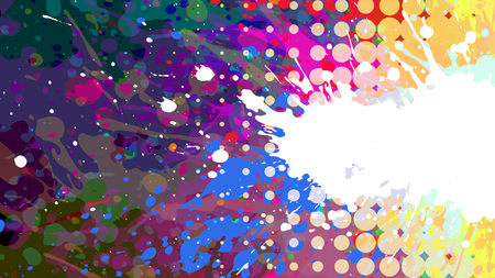 Wide format abstract grunge background. Vector EPS10 without gradient with transparency.のイラスト素材