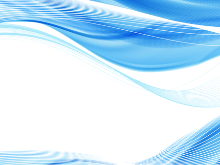 Vector wave and curve line. EPS10 with transparency. Abstract composition with curve lines. Blurred lines for relax theme background. Background with copy space. Place for text. Border linesのイラスト素材