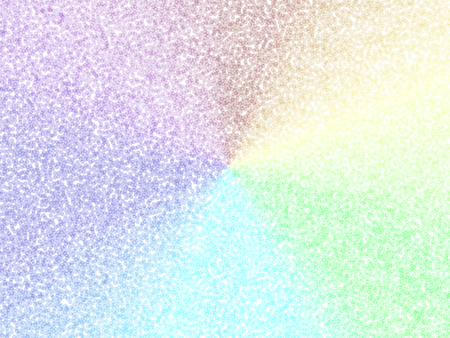 Abstract background. Round with stipple effect. Mosaic abstract composition. Rhythmic colorful round tiles. EPS10 with transparency. Decorative shapes. Spectrum background. Colorful round particlesのイラスト素材