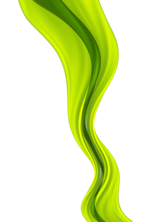 Vector wave and curve line. EPS10 with transparency. Abstract composition with curve lines. Blurred lines for relax theme background. Background with copy space. Place for text. Border linesのイラスト素材