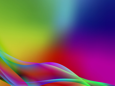 energetic waves, EPS10 with transparency and meshのイラスト素材
