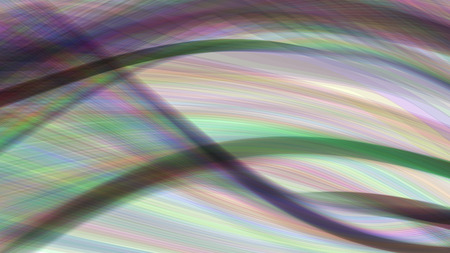 Vector EPS10 with transparency. Abstract composition, curve lines with copy space. Lines with illusion of blur effect. Place for text. Background for presentation. Digitally wallpaper. 16 : 9のイラスト素材