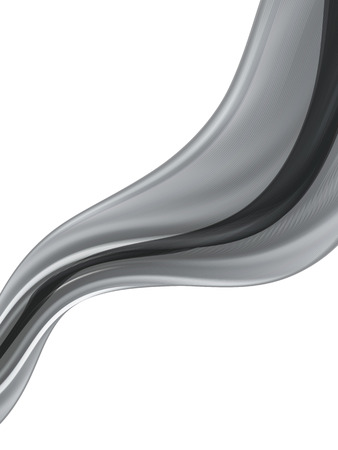 Vector wave and curve line. EPS10 with transparency. Abstract composition with curve lines. Blurred lines for relax theme background. Background with copy space. Place for text. Border linesのイラスト素材