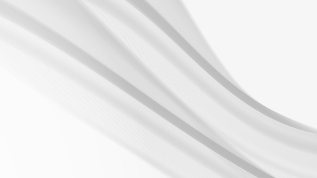 Vector EPS10 with transparency. Abstract composition, curve lines with copy space. Lines with illusion of blur effect. Place for text. Background for presentation. Digitally wallpaper. 16 : 9のイラスト素材