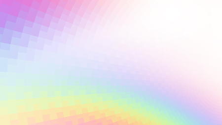 Abstract holographic colors composition with squares. Optical illusion of blur effect. Place for text. Vector EPS10 background for presentation, flyer, poster. Digitally wallpaper.のイラスト素材