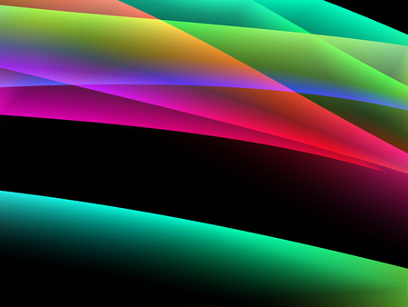 Vector waves. EPS10 with transparency and mesh. Abstract composition with curve lines. Blurred lines for relax themes background. Background with copy space. Place for text. Border linesのイラスト素材