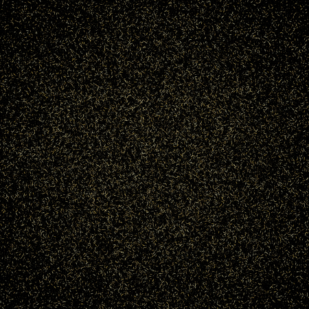 Abstract background, optical illusion of gradient effect. Stipple effect. Mosaic abstract composition. Rhythmic yellow tiles. Decorative shapes. Golden particles. Grain textureのイラスト素材