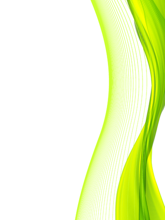 Vector wave and curve line. EPS10 with transparency. Abstract composition with curve lines. Blurred lines with copy space. Place for text. Border linesのイラスト素材