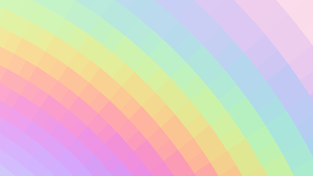 Abstract holographic colors composition with squares. Optical illusion of blur effect. Place for text. Vector EPS10 background for presentation, flyer, poster. Digitally wallpaper.のイラスト素材