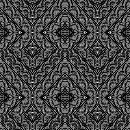 illustration of geometric seamless pattern without gradientのイラスト素材