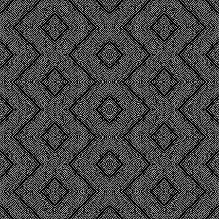 illustration of geometric seamless pattern without gradientのイラスト素材