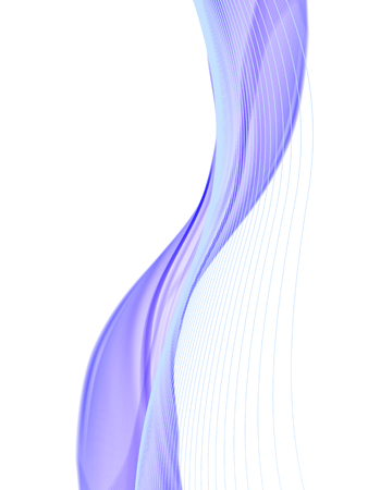 Vector wavy and curve line. EPS10 with transparency. Abstract composition with blurred lines.のイラスト素材