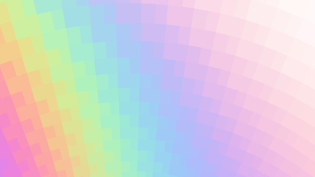 Abstract holographic colors composition with squares. Optical illusion of blur effect. Place for text. Vector EPS10 background for presentation, flyer, poster. Digitally wallpaper.のイラスト素材