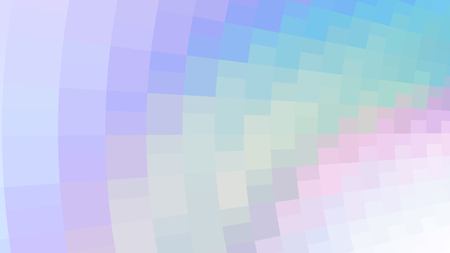 Abstract composition with squares. Optical illusion of blur effect. Place for text. Vector EPS10 background for presentation, flyer, poster. Digitally wallpaper. 16 : 9のイラスト素材