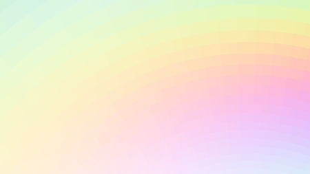 Abstract holographic colors composition with squares. Optical illusion of blur effect. Place for text. Vector EPS10 background for presentation, flyer, poster. Digitally wallpaper. 16 : 9のイラスト素材