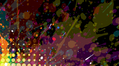 Wide format abstract grunge background. Vector EPS10 without gradient with transparency.のイラスト素材