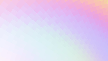 Abstract holographic colors composition with squares. Optical illusion of blur effect. Place for text. Vector EPS10 background for presentation, flyer, poster. Digitally wallpaper.のイラスト素材