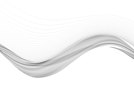 Vector wavy and curve line. EPS10 with transparency. Abstract composition with blurred lines.のイラスト素材