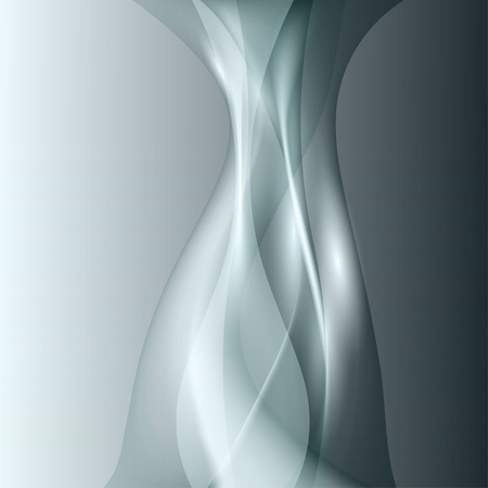 vector 3d waves, EPS10 with transparency and meshのイラスト素材