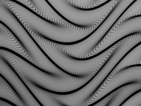 Abstract striped background. Rhythmic colorful lines. EPS10 with transparency. Grey background....