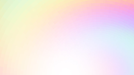 Abstract holographic colors composition with squares. Optical illusion of blur effect. Place for text. Vector EPS10 background for presentation, flyer, poster. Digitally wallpaper. 16 : 9のイラスト素材