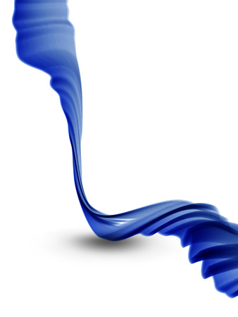 Vector wave and curve line. EPS10 with transparency. Abstract composition with curve line. Three dimensional effect line. Background with copy space. Place for text. Border lineのイラスト素材