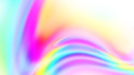 Abstract holographic iridescent composition. Background for banner, headline, presentation, corporate identity, flyer, poster, cover backdrop, wallpaper. Vector EPS10 not trace, include mesh gradientのイラスト素材