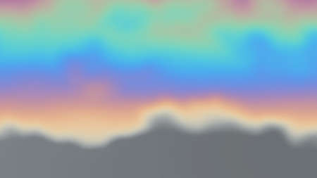 Abstract oil iridescent wallpaper. Colorful illustration. Painting background. Not trace, include mesh gradient. Vector EPS10のイラスト素材