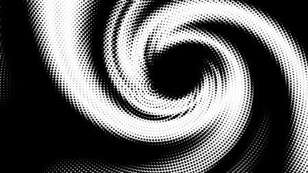 Halftone effect, trendy dotted illusion of gradient, vector. Abstract halftone background. Faded dot screen.のイラスト素材