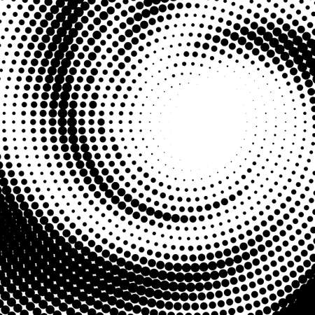 Halftone effect, trendy dotted illusion of gradient, vector EPS10. Abstract halftone background. Faded dot screen.のイラスト素材