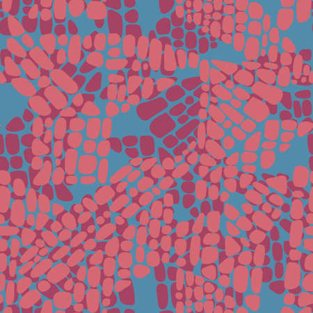 Abstract seamless geometric background with chaotic textures. Irregular blocks pattern. Repeating...