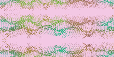 Snake skin print animal leather seamless pattern. Abstract snake texture background. Exotic python...