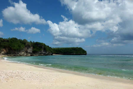 A beautiful view of Balangan Beach, Baliの写真素材