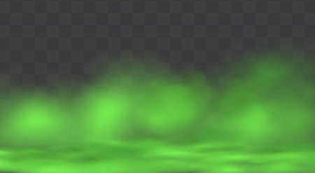 Vector realistic set of stench breath or sweat odor isolated on transparent checkered background.のイラスト素材