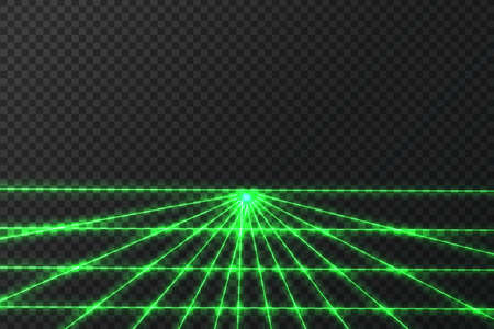 Art design shine light ray.Intersecting glowing laser security beams.