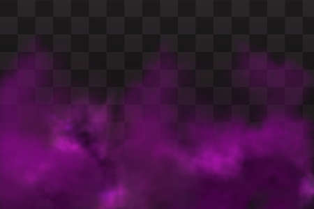 Purple poisonous gas, dust and smoke effect.のイラスト素材