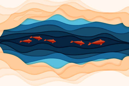 Nature and environment conservation creative idea concept.Vector illustration.のイラスト素材