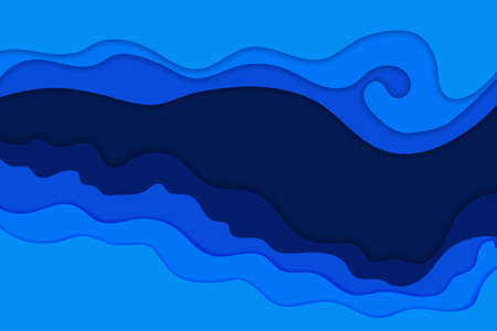 Art cut illustration for website template mountain hiking.のイラスト素材