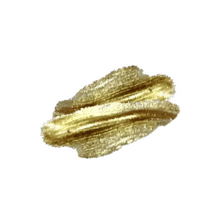 Abstract gold glittering textured art illustration.Hand drawing gold brush stroke , paint spot on a checkered background.のイラスト素材